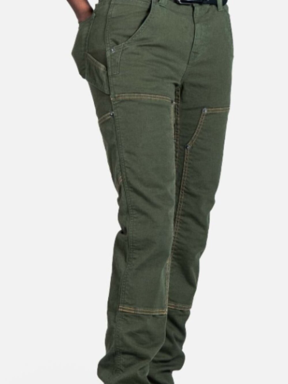Dovetail Workwear Maven X Pants – Moss Green – Women's 6/32 – New Without Tags